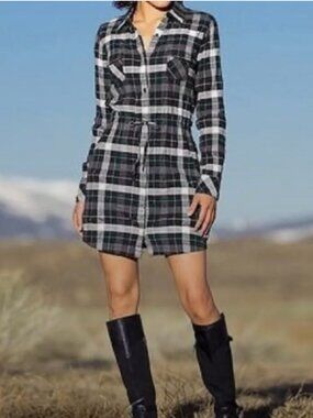 Patagonia checkered Highlands dress
